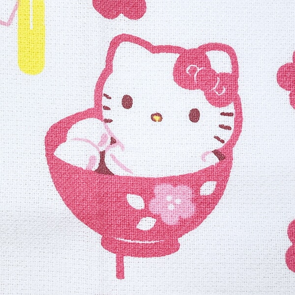 サンリオ ハローキティ 和菓子 タオルてぬぐい 日本製 Sanrio