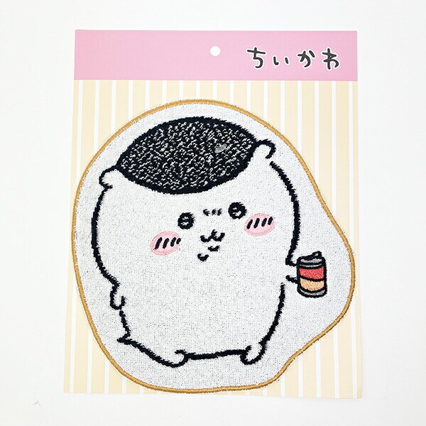 ちいかわ くりまんじゅう ダイカットタオルハンカチ(ブラウン)