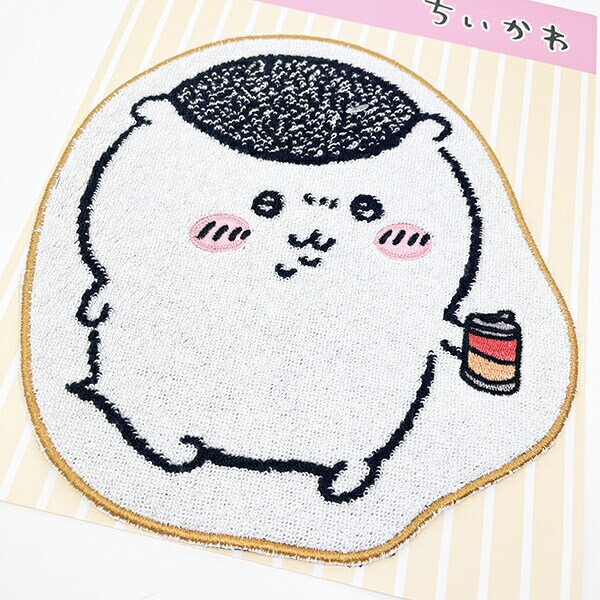 ちいかわ くりまんじゅう ダイカットタオルハンカチ(ブラウン)