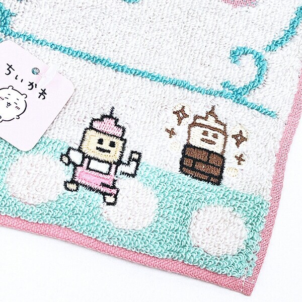 ちいかわ ピロン タオルハンカチ アイボリー