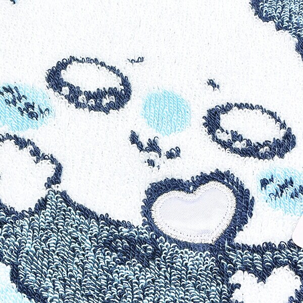 ちいかわ エンジェル タオルハンカチ ブルー