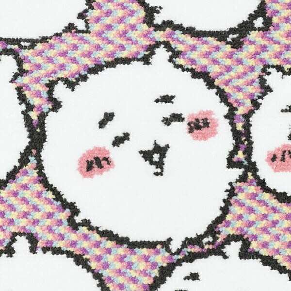 ちいかわ シェニール織 タオルハンカチ(ピンク) ちいかわいっぱい