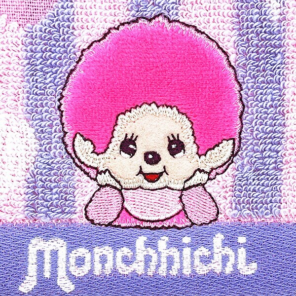 モンチッチ ふうせんハート タオルハンカチ (ピンク)