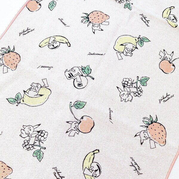 ポケットモンスター ピカチュウ リバーシブル フルーツ フェイスタオル ポケモン