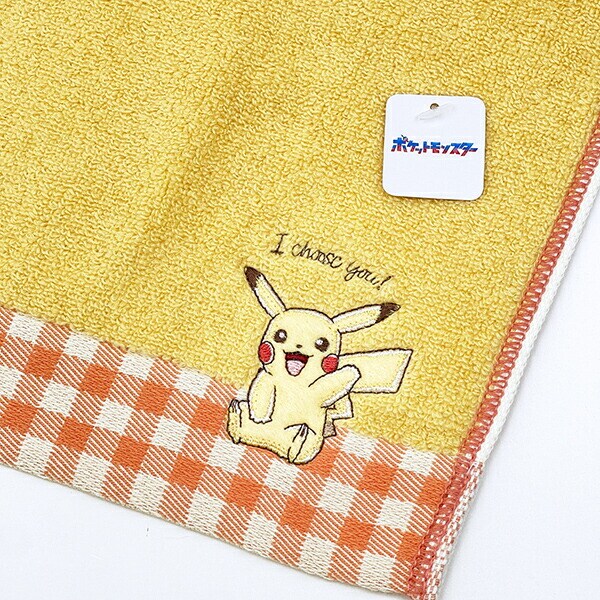 ポケットモンスター ピカチュウ I choose you ミニバスタオル ポケモン
