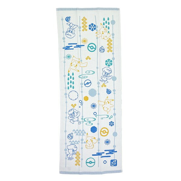 ポケットモンスター ピカチュウ クワッス トモダチトイッショ タオルてぬぐい ポケモン 日本製