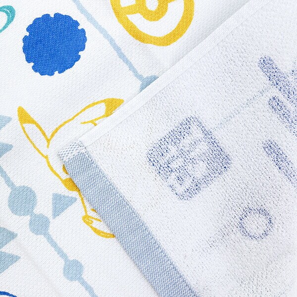 ポケットモンスター ピカチュウ クワッス トモダチトイッショ タオルてぬぐい ポケモン 日本製