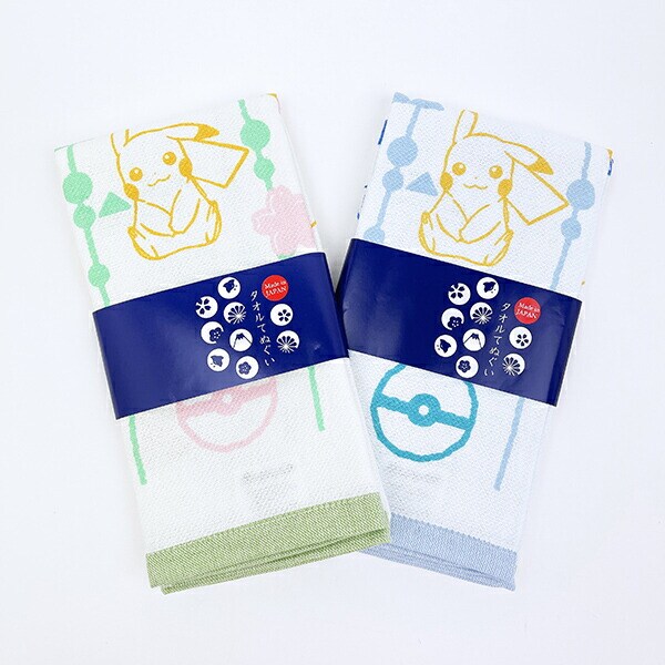 ポケットモンスター ピカチュウ クワッス トモダチトイッショ タオルてぬぐい ポケモン 日本製