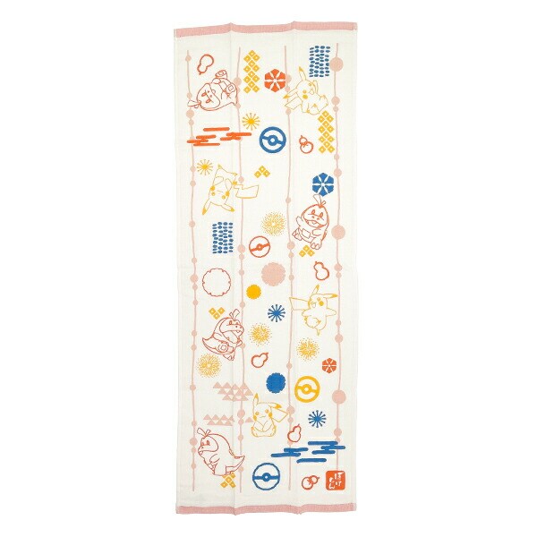 ポケットモンスター ピカチュウ ともだちといっしょ 手ぬぐいタオル ポケモン