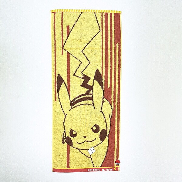 ポケットモンスター ピカチュウ フェイスタオル ポケモン