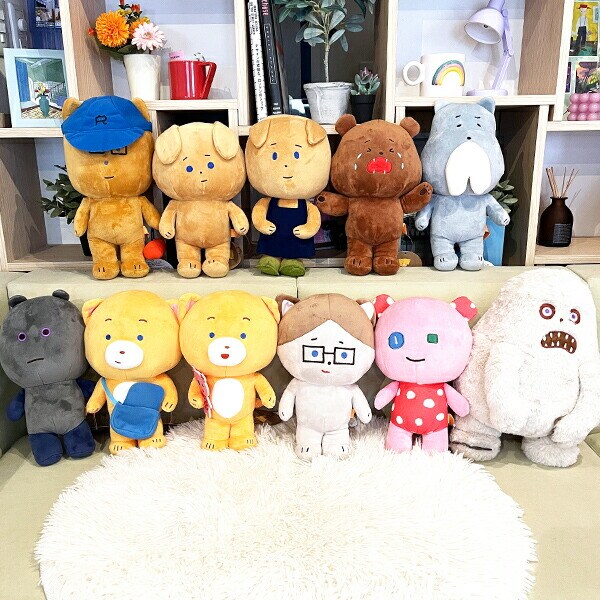 こまねこ ぬいぐるみ ゆきおとこ マスコット 人形 インテリア キッズ ベビー