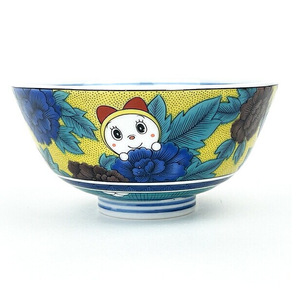 ドラえもん 九谷焼 茶碗 吉田屋風・四彩 食器 キッチン