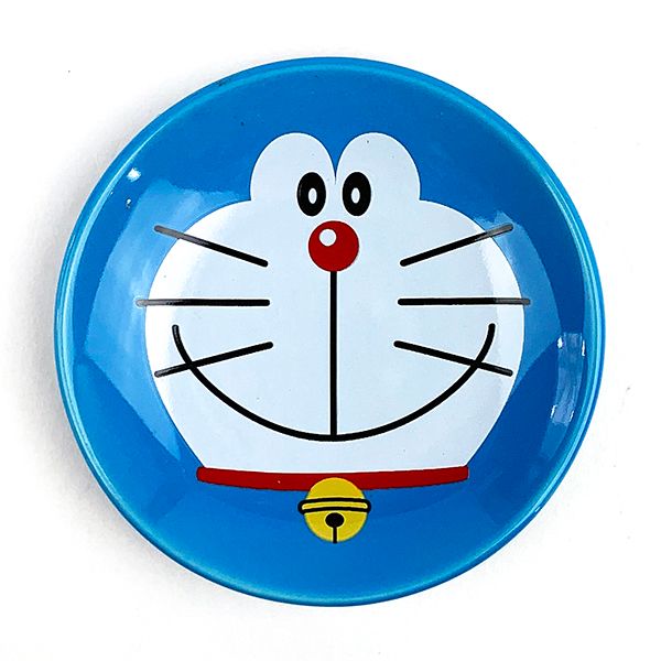 ドラえもん プチ小皿  お皿 醤油皿 食器 ブルー グッズ 日本製