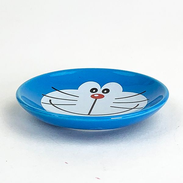 ドラえもん プチ小皿  お皿 醤油皿 食器 ブルー グッズ 日本製