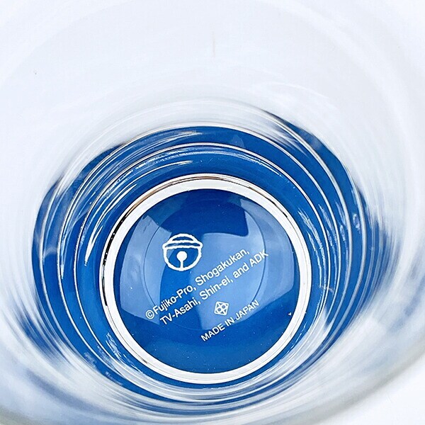 ドラえもん インディゴボトムカラーグラス(L) コップ 日本製