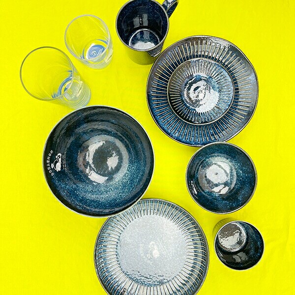 ドラえもん インディゴボトムカラーグラス(L) コップ 日本製