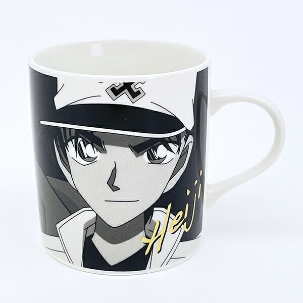 名探偵コナン 平次 モノクロームマグカップ コップ 日本製