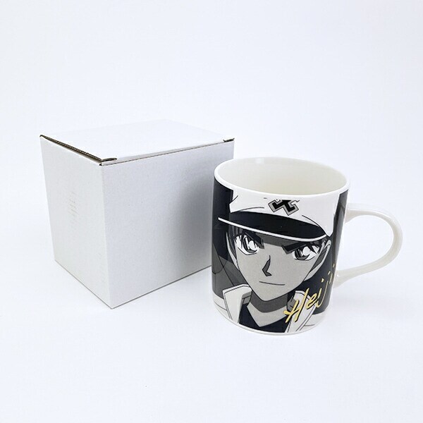 名探偵コナン 平次 モノクロームマグカップ コップ 日本製