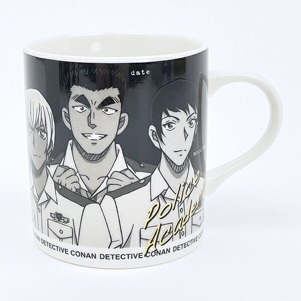 名探偵コナン 警察学校 モノクロームマグカップ コップ 日本製