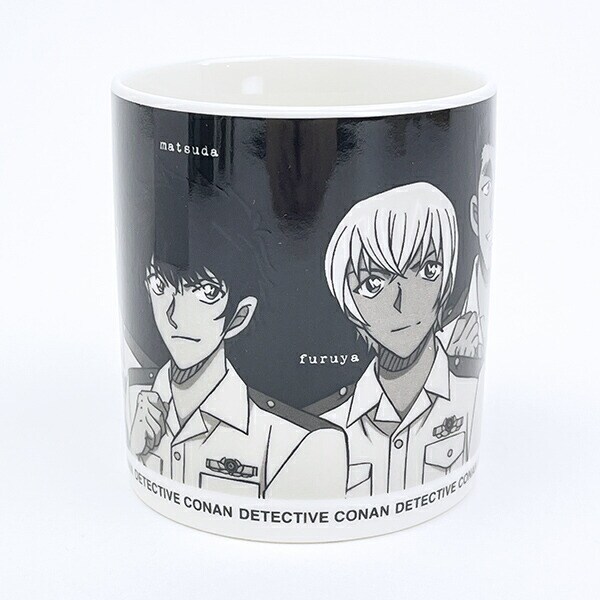 名探偵コナン 警察学校 モノクロームマグカップ コップ 日本製