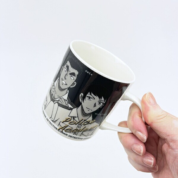 名探偵コナン 警察学校 モノクロームマグカップ コップ 日本製