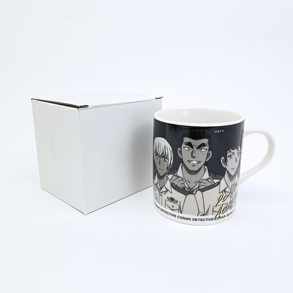 名探偵コナン 警察学校 モノクロームマグカップ コップ 日本製