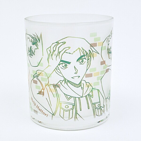 名探偵コナン 平次 ラインアート ガラスマグカップ コップ 日本製