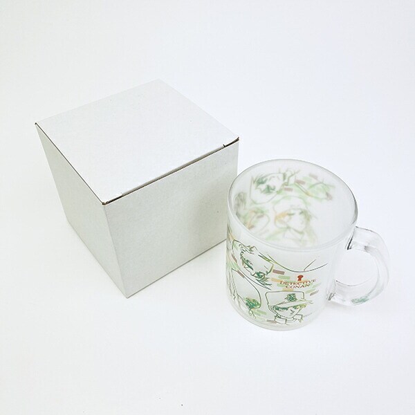 名探偵コナン 平次 ラインアート ガラスマグカップ コップ 日本製