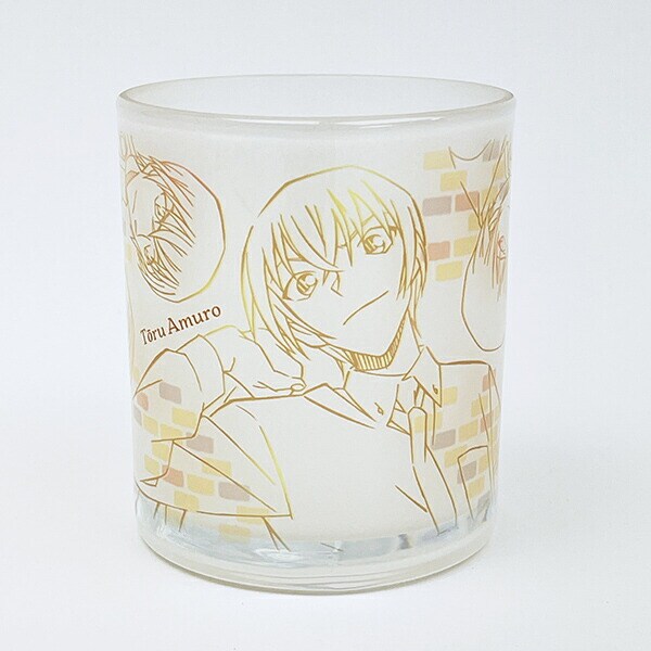 名探偵コナン 安室 ラインアート ガラスマグカップ コップ 日本製