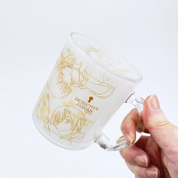 名探偵コナン 安室 ラインアート ガラスマグカップ コップ 日本製