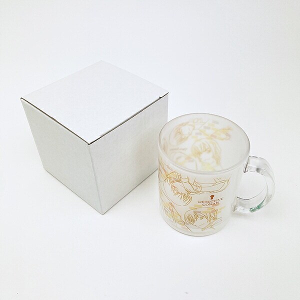 名探偵コナン 安室 ラインアート ガラスマグカップ コップ 日本製