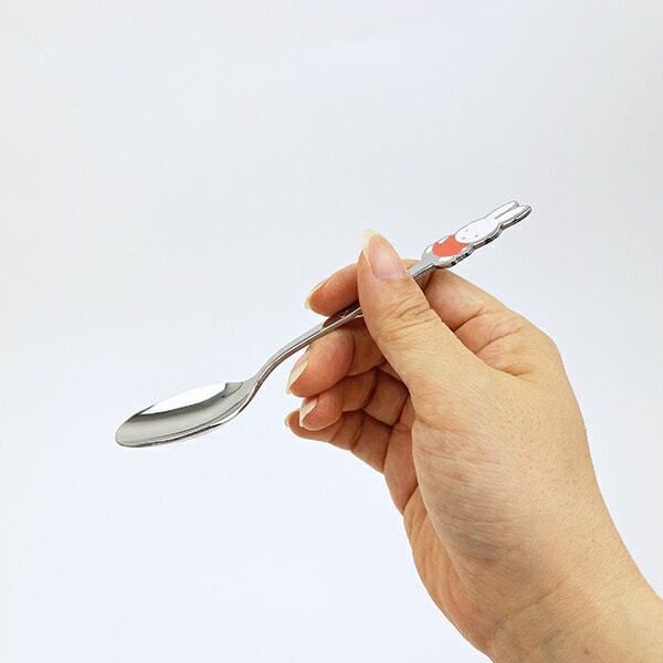 ミッフィー miffy ステンレスカトラリースプーン (オレンジ)