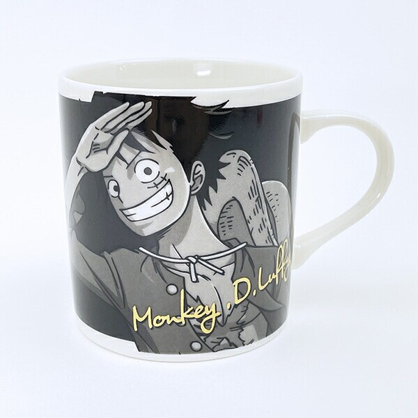ワンピース ルフィ モノクロームマグカップ コップ 日本製