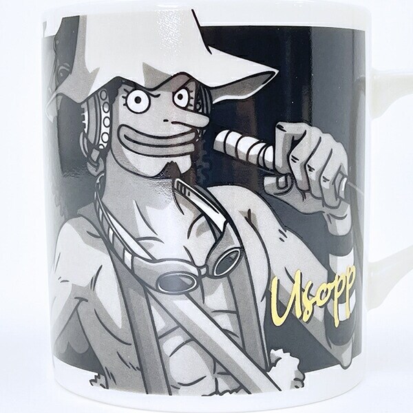 ワンピース ウソップ モノクロームマグカップ コップ 日本製