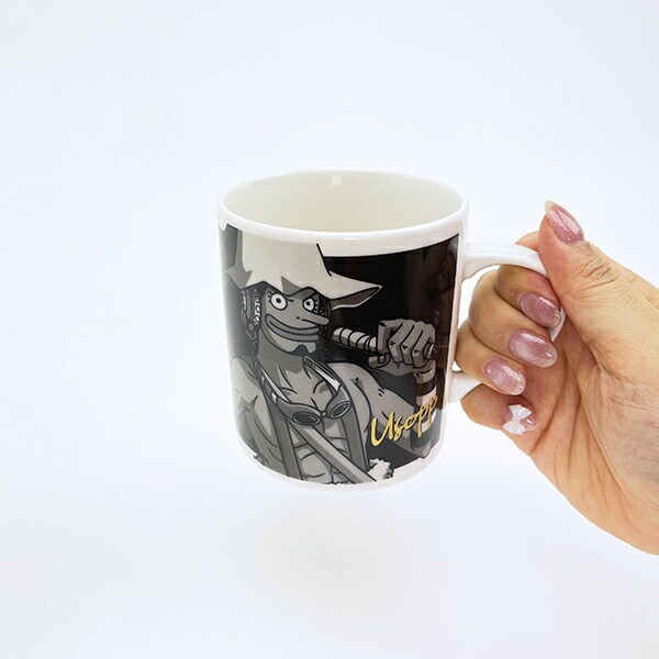 ワンピース ウソップ モノクロームマグカップ コップ 日本製