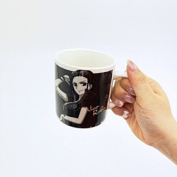 ワンピース ロビン モノクロームマグカップ コップ 日本製