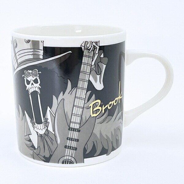 ワンピース ブルック モノクロームマグカップ コップ 日本製