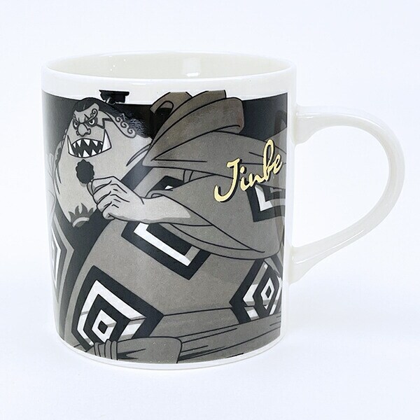 ワンピース ジンベエ モノクロームマグカップ コップ 日本製