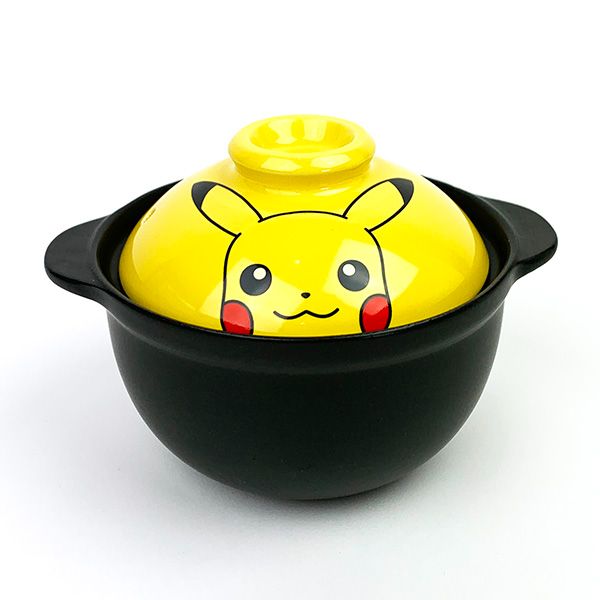 ポケットモンスター ピカチュウ フェイスアップ 1人用土鍋 食器 日本製 イエロー