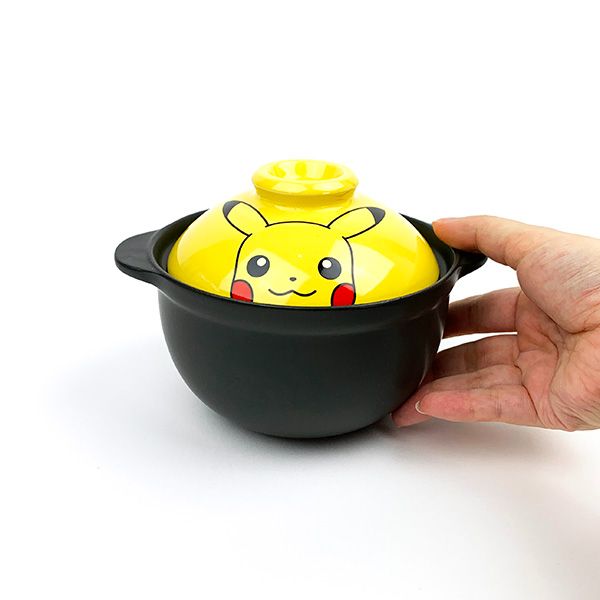 ポケットモンスター ピカチュウ フェイスアップ 1人用土鍋 食器 日本製 イエロー