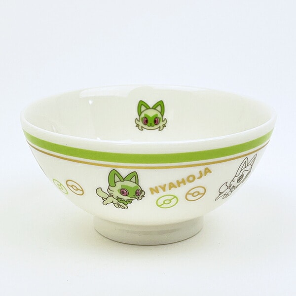 ポケットモンスター ニャオハ シンプル茶碗(M) 食器 日本製 ポケモン