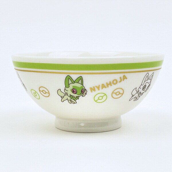 ポケットモンスター ニャオハ シンプル茶碗(M) 食器 日本製 ポケモン