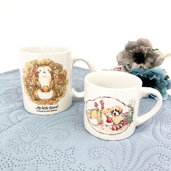 あらいぐまラスカル My little Rascal マグカップ L カップ ランチ ティータイム インテリア ギフト