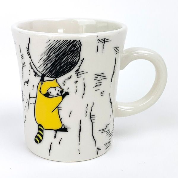 あらいぐまラスカル クラシック マグ ホワイト マグカップ ランチ ティータイム ギフト