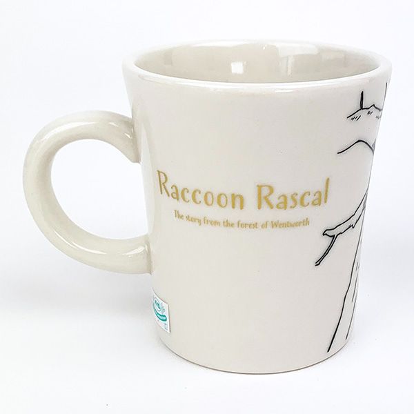 あらいぐまラスカル クラシック マグ ホワイト マグカップ ランチ ティータイム ギフト