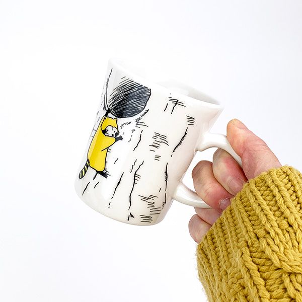 あらいぐまラスカル クラシック マグ ホワイト マグカップ ランチ ティータイム ギフト