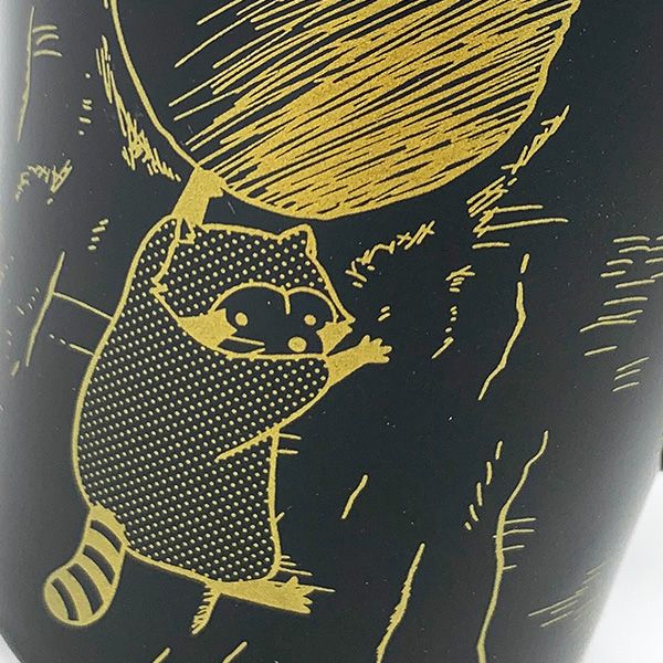 あらいぐまラスカル クラシック マグ ブラック マグカップ ランチ ティータイム ギフト