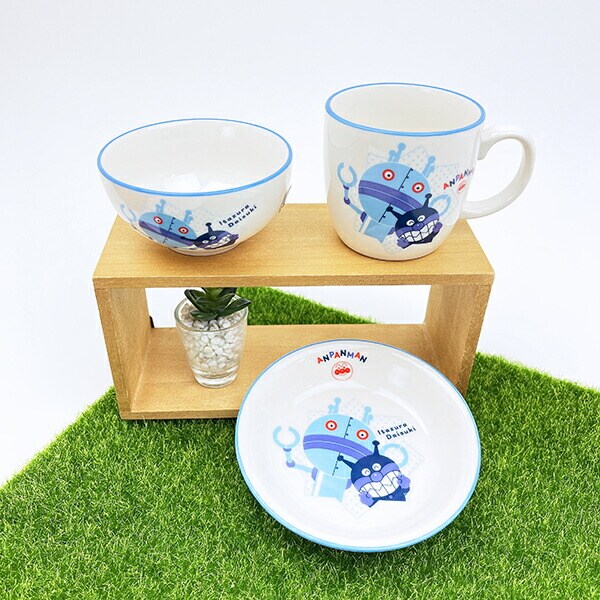 アンパンマン ばいきんまん＆だだんだん マグ(S) スモールテーブルウェアシリーズ キッズ コップ