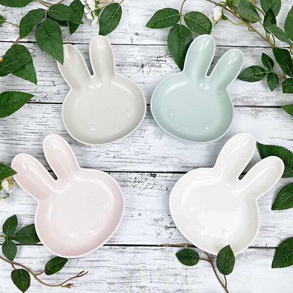 ミッフィー miffy ダイカットプレート S （ホワイト） 皿 キッチン