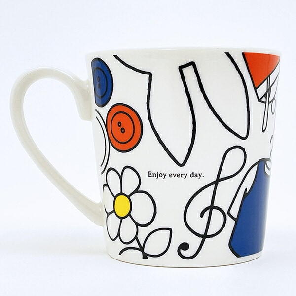 ミッフィー miffy たっぷりマグカップ フェイバリットグッズ コップ 日本製